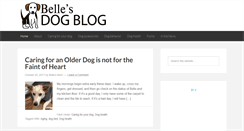 Desktop Screenshot of bellesdogblog.com
